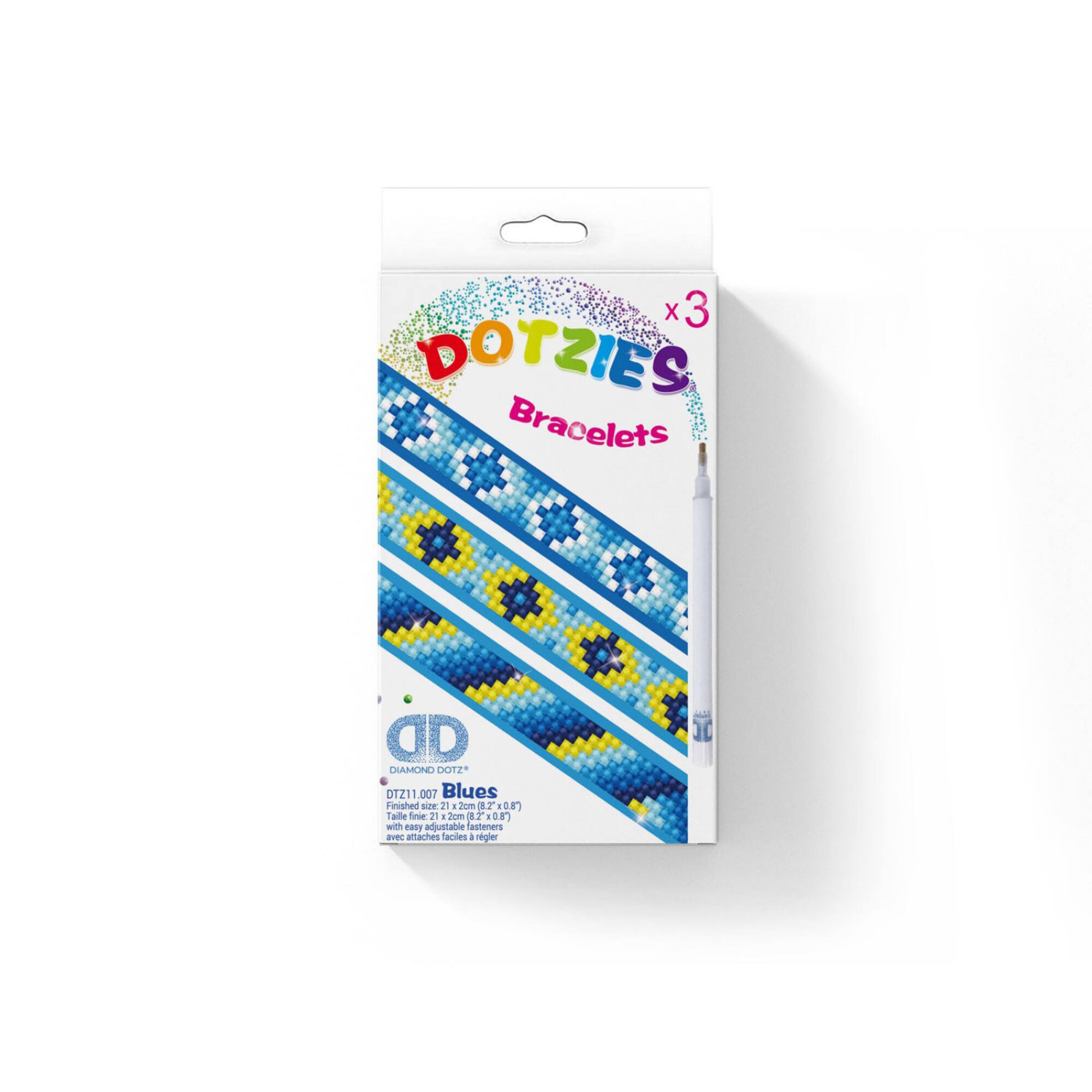 Diamond Dotz® Blues Dotzies Bracelets Kit